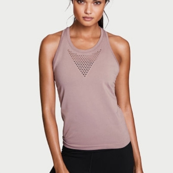 Victoria Sport by Victoria's Secret Mauve Seamless Tank - Picture 1 of 10